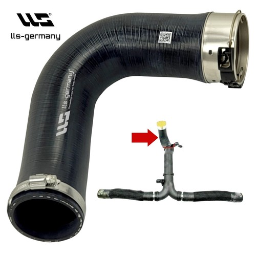 Charge air hose top - , for