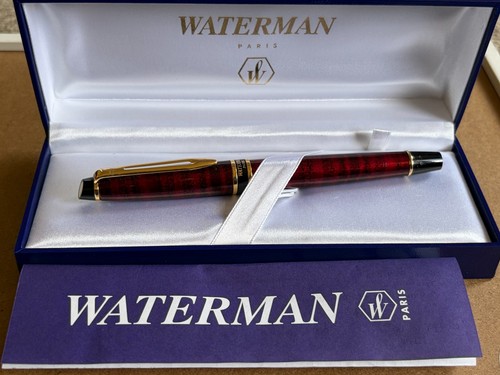 Waterman expert red - waterman, marble