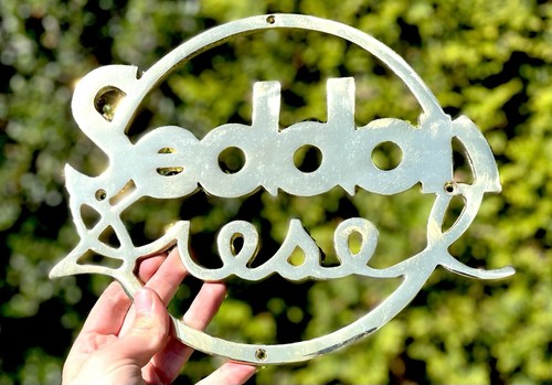 Seddon diesel brass badge - diesel,