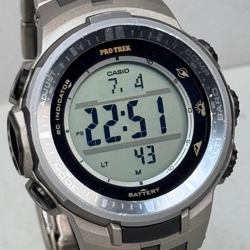 Casio pro trek prw - trek, solar