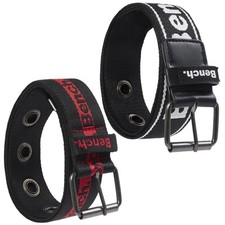 Bench Mens Belt Signature Classic Logo Branded Belts for Jeans with Loops