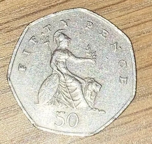 Very rare 1997 britannia 50p - rare,