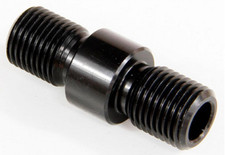 BLACK ALUMINIUM 1/2" UNF MALE