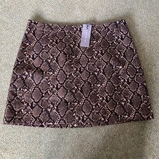 Mint Velvet PVC Mini Skirt