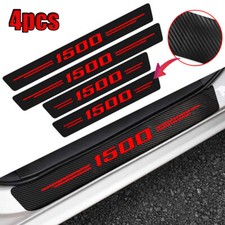 4PCS Red Truck Car Door Sill