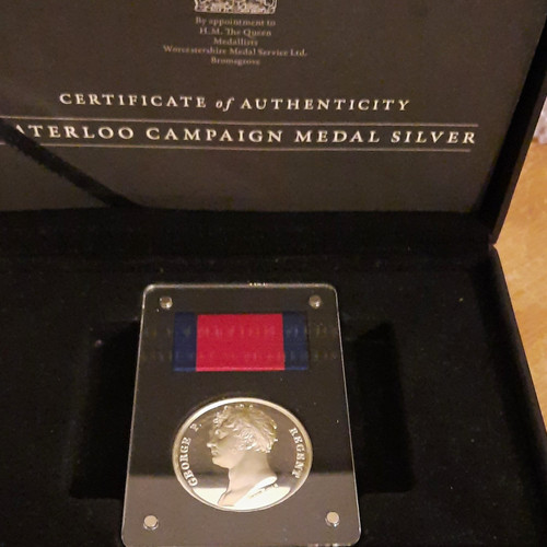 Waterloo campaign medal - ,