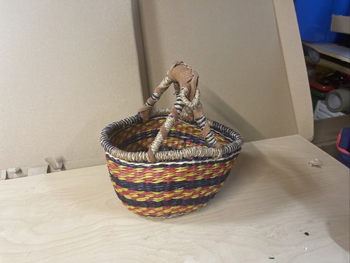 Vintage woven bolga market - woven,