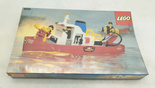 Lego 4025 fire - boat, misb