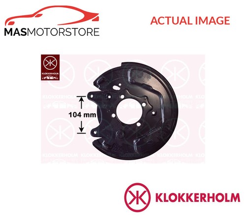 Splash panel brake disc - splash,
