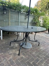 NEPTUNE - x6 seater Oval ,Polished Granite Stone Table ( Table only)