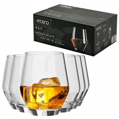 Krosno whisky drink glass set - whisky,