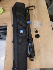 Sirui P-324S Carbon Fiber Video Standing Monopod with carry case.
