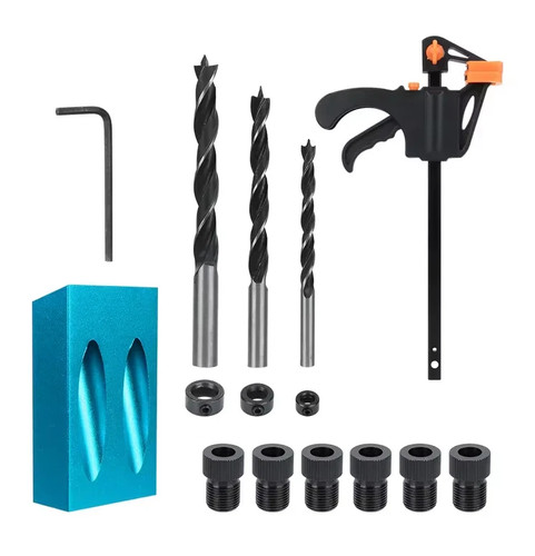 15pcs pocket hole jig - jig, kit