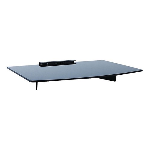 Black glass wall - black,