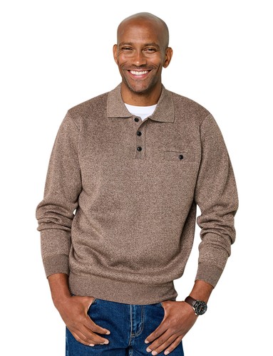 Mens fleece lined polo shirt - mens,