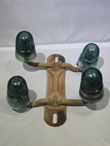 Vtg glass insulator - vtg, 4-glass