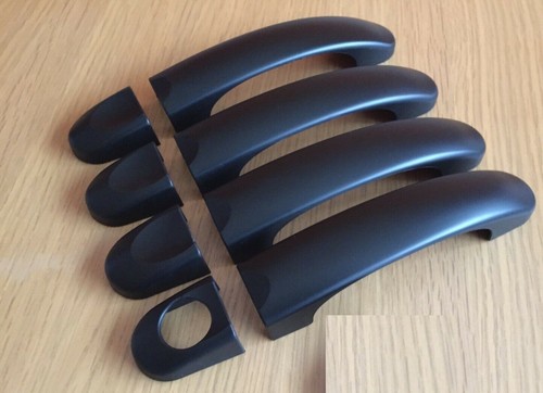 Matt black door handle - matt,