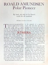 ROALD AMUNDSEN - 'Polar