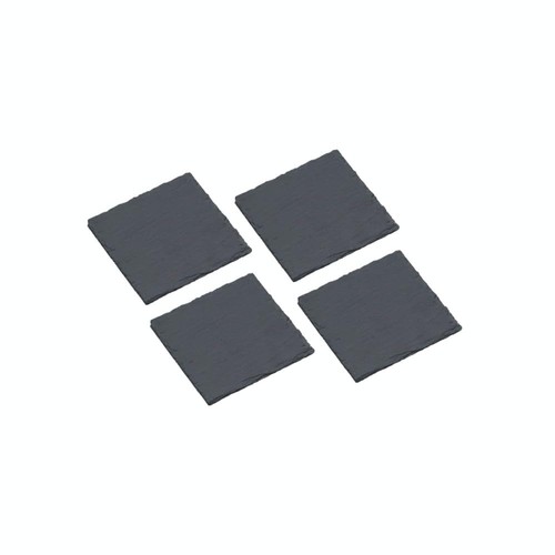 Slate coasters set 4pcs - set,