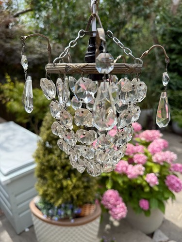 Antique bag crystal - bag, small