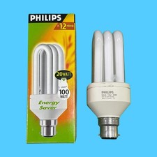 1x 20W (=100W) Philips Low