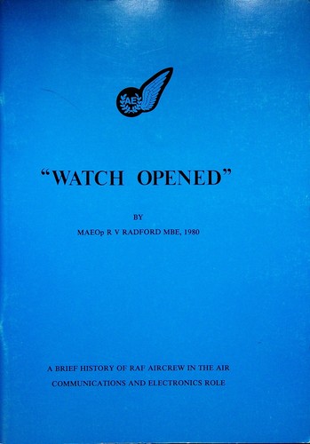 Watch opened history raf - watch,