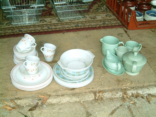 Job lot crockery - job, sold