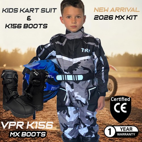 Kids motorbike boots - boots, junior