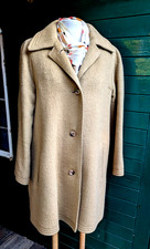 VINTAGE WINDSMOOR COAT WOOL SIZE 13 CAMEL/CINNAMON COLOUR MID CEN RETRO