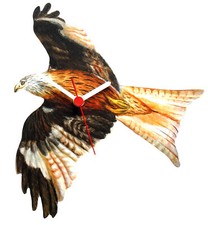 Red Kite Clock - Red Kites - Red Kite Gift - Bird of Prey Birds of Prey B4A-C