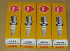 4 Spark Plugs NGK DPR8EA-9 for