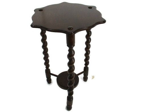Barley twist tripod - tripod, side