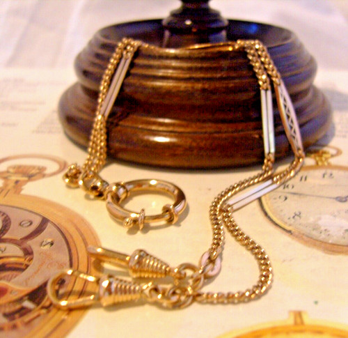 Pocket watch chain - watch,