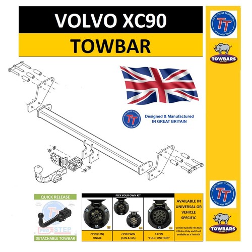 Detachable towbar for - towbar,