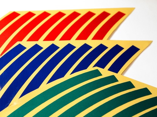 Wheel decal rim tape stripes - wheel,