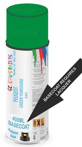 Basecoat aerosol for peugeot - basecoat,