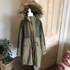 Olive Green Coat 12/Medium