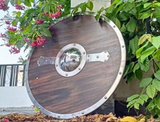 Viking Targe Wooden Brown