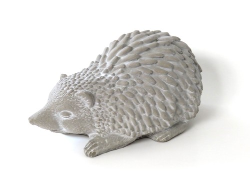 Hedgehog concrete statue - hedgehog,