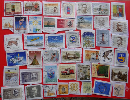 Lithuania used stamps - lithuania,