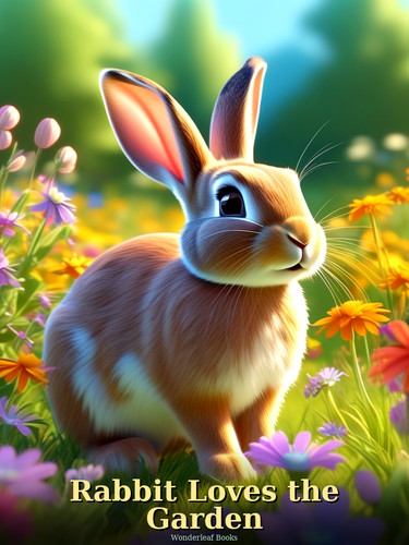 Rabbit loves the garden - rabbit,