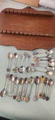Souvenir tea spoons - souvenir,