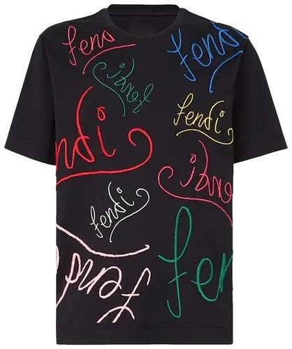 Fendi italy noel fielding logo - fendi,