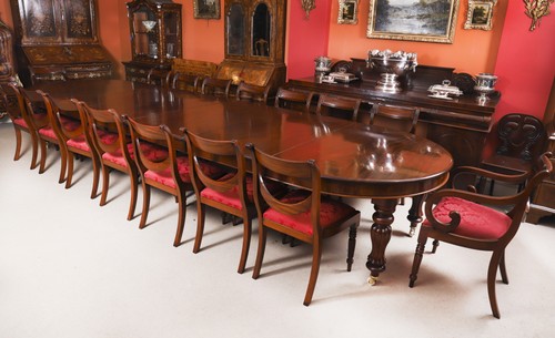 Antique 19th 16ft mahogany - ,