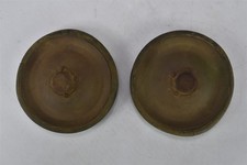 Antique pair metal wheels - antique,