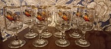 Set Of 8 Pheasant Sherry