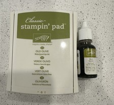 Stampin’ Up! Old Olive Ink Pad and Reinker Refill