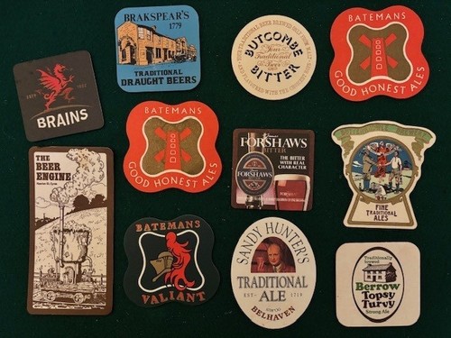 Brewery beer mat - beer,