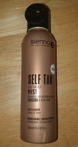 Sienna self tan q10 tinted - self,