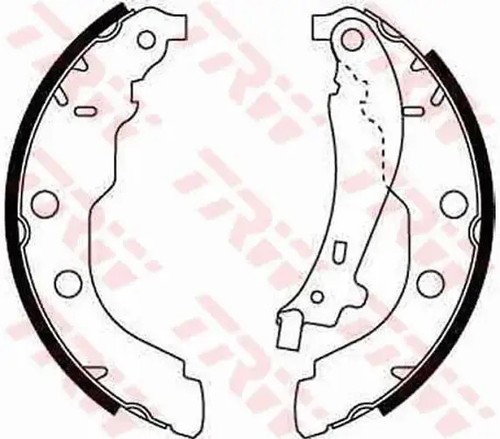 Brake shoes gs8617 - shoes,